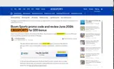 CBS Sports - Fantasy Football coupon verification screenshot