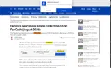 CBS Sports - Fantasy Football coupon verification screenshot