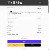 FARM coupon verification screenshot