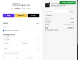Farmhouse Kitchen and Bath coupon verification screenshot
