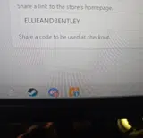 ELLIEANDBENTLEY coupon verification screenshot