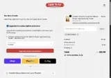 WELCOME10 coupon verification screenshot