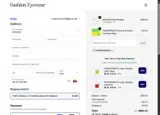 Fashion Eyewear coupon verification screenshot