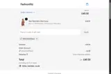 Fashion Fitz coupon verification screenshot