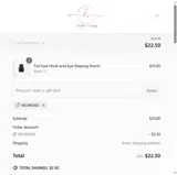 WORKING coupon verification screenshot