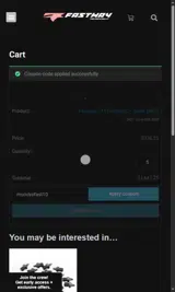 mundysfast10 coupon verification screenshot