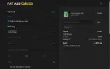 Fat Ass Glass coupon verification screenshot