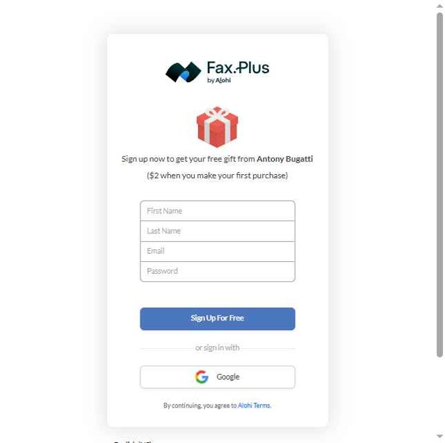 Fax.Plus checkout page showing Fax.Plus promo code box | Screenshot taken by SimplyCodes community member on Jun 24, 2025