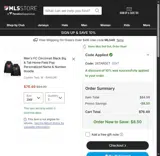 FC Cincinnati coupon verification screenshot