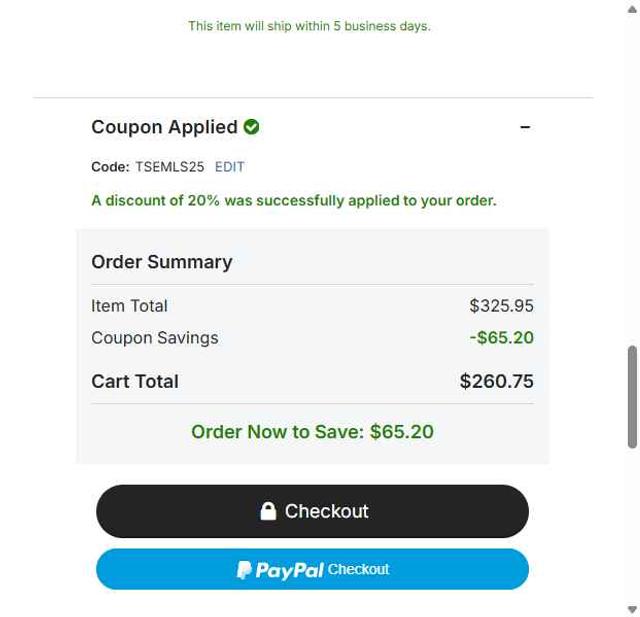FC Cincinnati checkout page showing FC Cincinnati promo code box | Screenshot taken by SimplyCodes community member on Sep 5, 2025