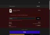 Feather and Noise coupon verification screenshot