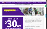 FedEx coupon verification screenshot