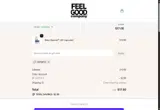 FeelGood Organic Superfoods coupon verification screenshot