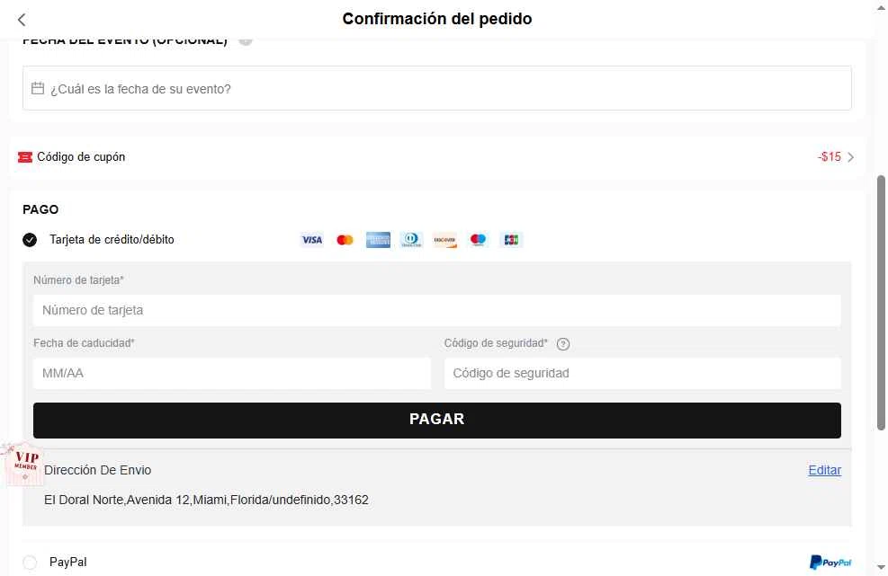 Fehaute checkout page showing Fehaute coupon code box | Screenshot taken by SimplyCodes community member on Dec 19, 2025