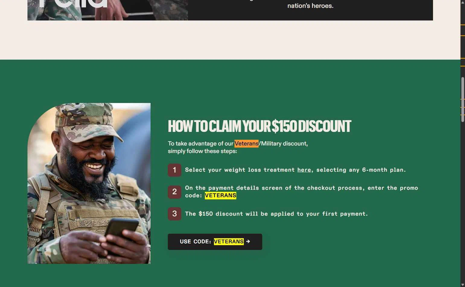 Fella Health checkout page showing Fella Health discount code box | Screenshot taken by SimplyCodes community member on Nov 8, 2025