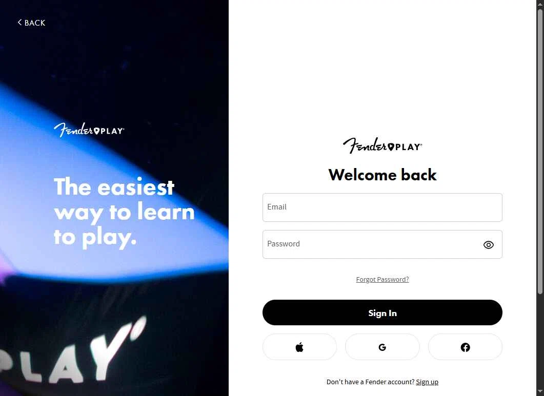 Fender Play App checkout page showing Fender Play App promo code box | Screenshot taken by SimplyCodes community member on Dec 27, 2025