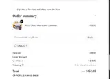 SAVE25 coupon verification screenshot