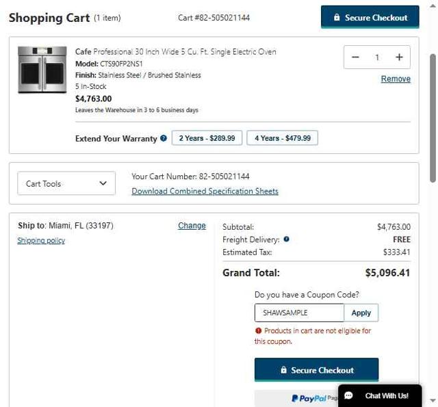 Ferguson Home checkout page showing Ferguson Home promo code box | Screenshot taken by SimplyCodes community member on Jul 9, 2025