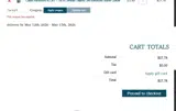 Spring10 coupon verification screenshot