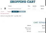 Cheesy15 coupon verification screenshot