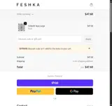 EXTRA10 coupon verification screenshot