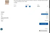 WELCOME10 coupon verification screenshot