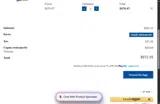 WELCOME10 coupon verification screenshot