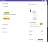 HAPPY coupon verification screenshot