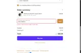 WELCOME10 coupon verification screenshot