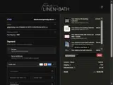 Fine Linen and Bath coupon verification screenshot
