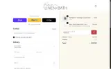 Fine Linen and Bath coupon verification screenshot