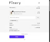 FINERYFIRST coupon verification screenshot
