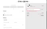 Fire & Bone coupon verification screenshot