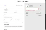 Fire & Bone coupon verification screenshot