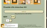 Fireside Record coupon verification screenshot