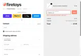 10FOR10_25 coupon verification screenshot
