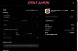 First Earth coupon verification screenshot