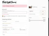 First Light Farms US coupon verification screenshot