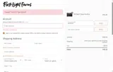 First Light Farms US coupon verification screenshot