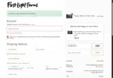 First Light Farms US coupon verification screenshot