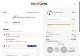First Source Wireless coupon verification screenshot