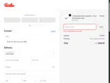 Fissler US coupon verification screenshot
