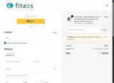 Fitaos20 coupon verification screenshot