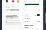 HOLIDAY40 coupon verification screenshot
