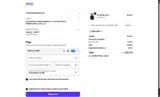 WELCOME coupon verification screenshot