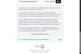 MEMORIAL coupon verification screenshot