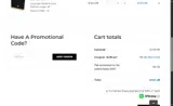 Fitness Parts Warehouse coupon verification screenshot
