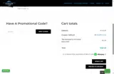 Fitness Parts Warehouse coupon verification screenshot