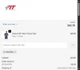 Fit Scrubs coupon verification screenshot