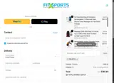 Fit Sports Products coupon verification screenshot